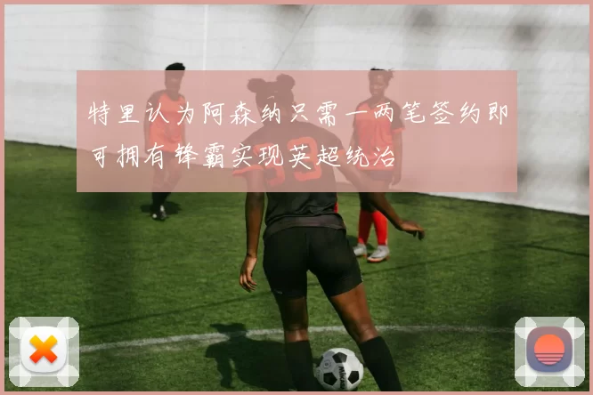 特里认为阿森纳只需一两笔签约即可拥有锋霸实现英超统治